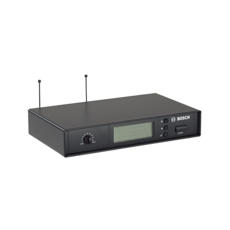 Bosch Récepteur diversity UHF 606-630 Mhz Coffret 1/2 19"