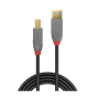 Lindy Câble USB 3.2 Type A vers B, 5Gbit/s, Anthra Line, 5m