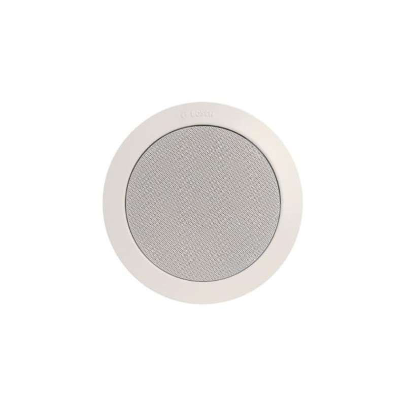 Bosch HP de plafond 6W en 100V. EN 54-24. Grille métallique blanc