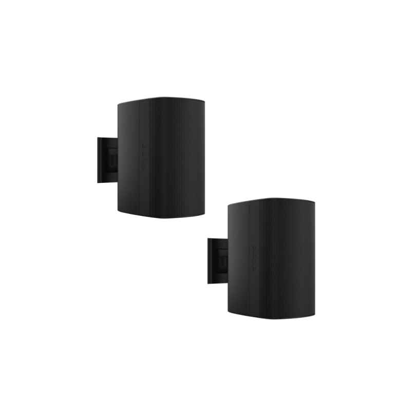 Biamp ClickMount Pan-Tilt Bracket Small, Fits EX-S6 Loudspeaker black
