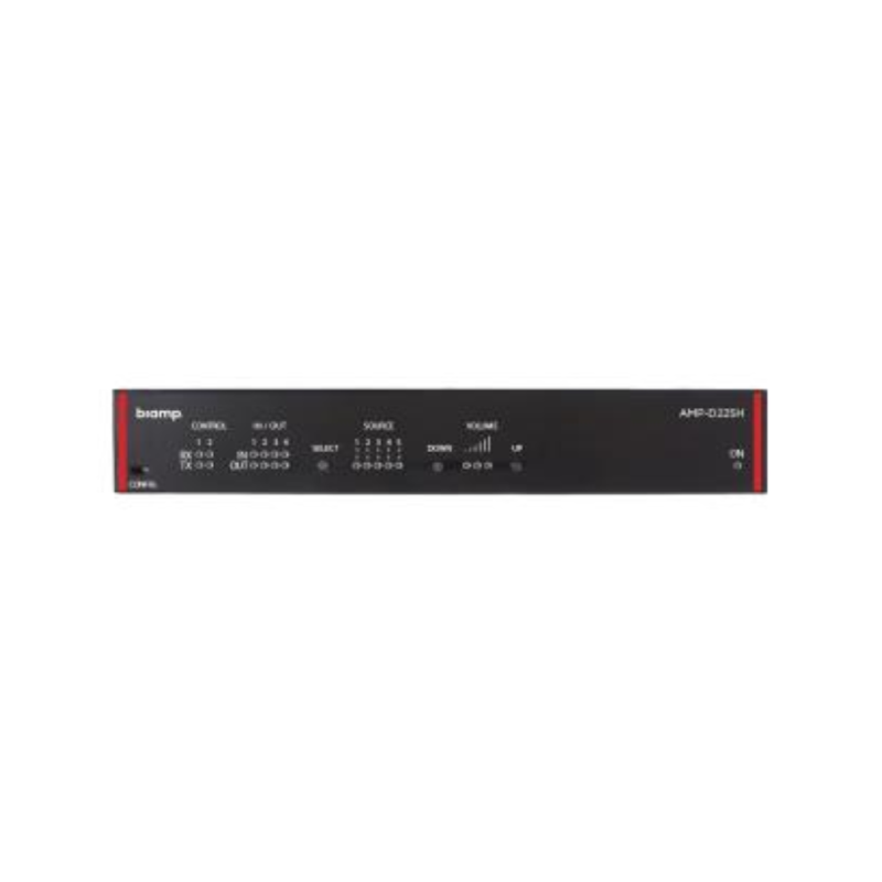 Biamp Ampli 2 canaux, 25W, 1/2 RU