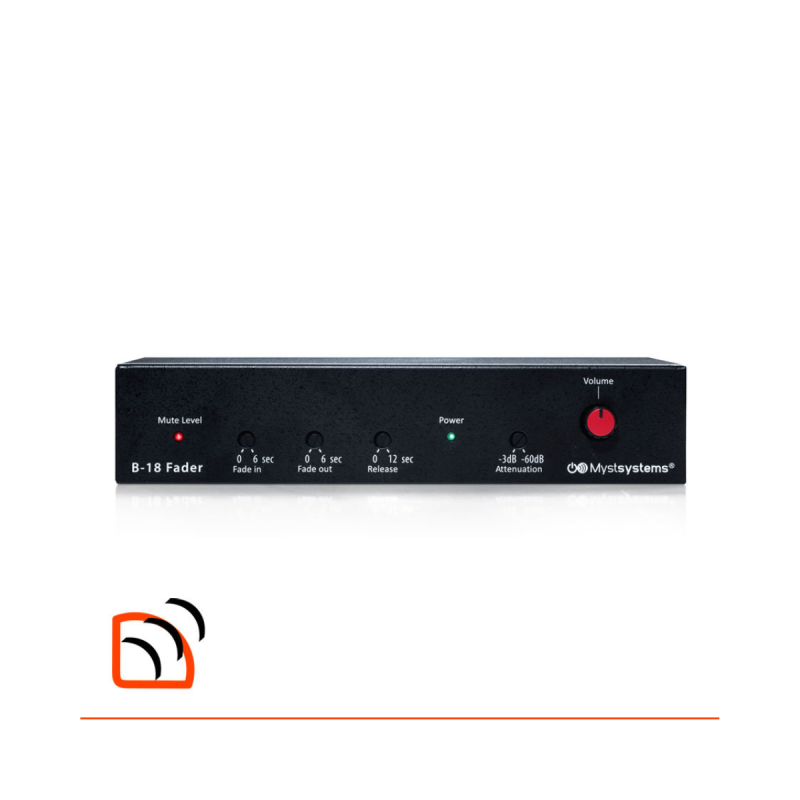 Sound Directions Ampli audio compact 20W/8O avec un fader réglable