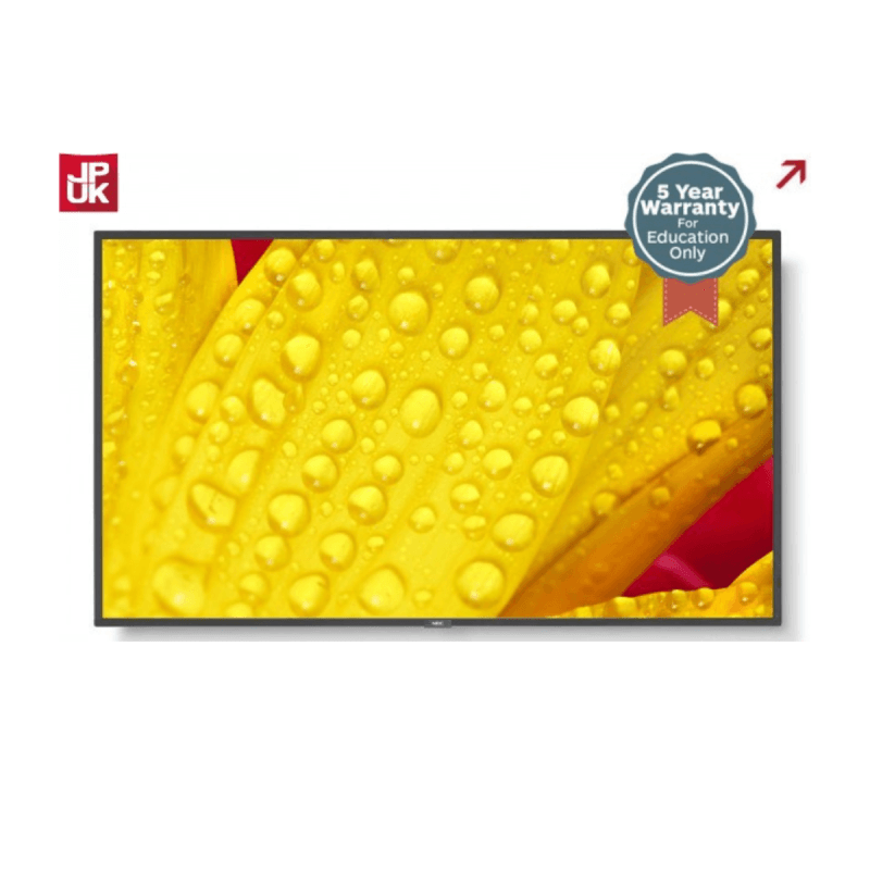 NEC Ecran 43", UHD, 18/7, 400cd/m2, port/paysa