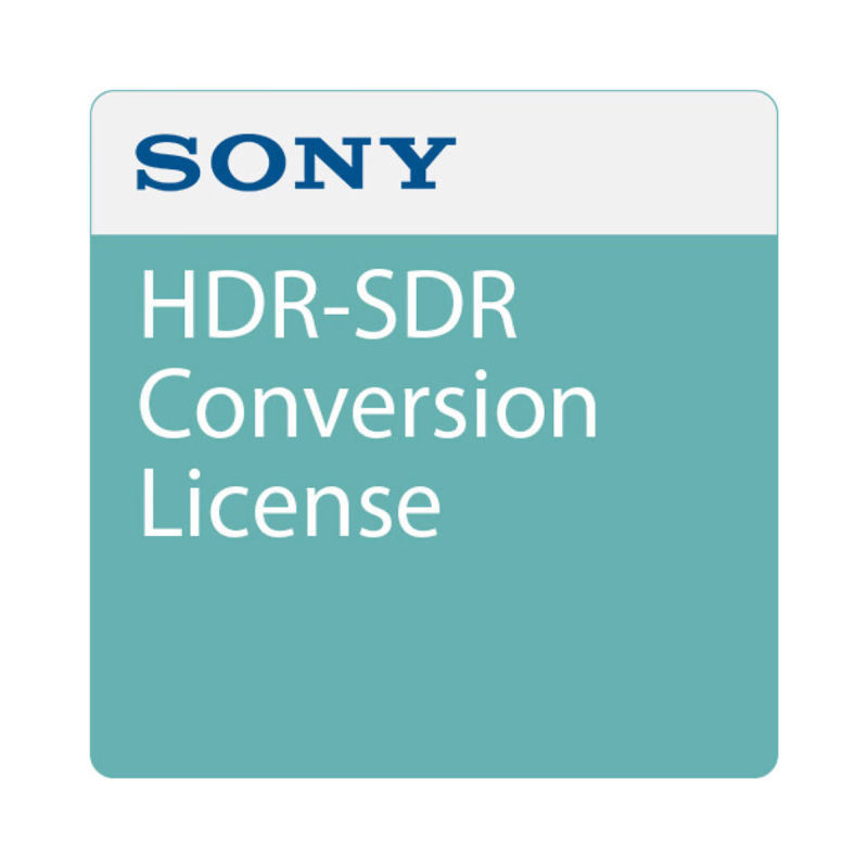 Sony HDR-SDR conversion license for PVM-X3200/X2400/X1800