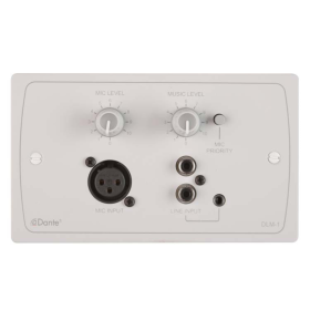 Cloud Dante LineMic Active Input Plate (White)