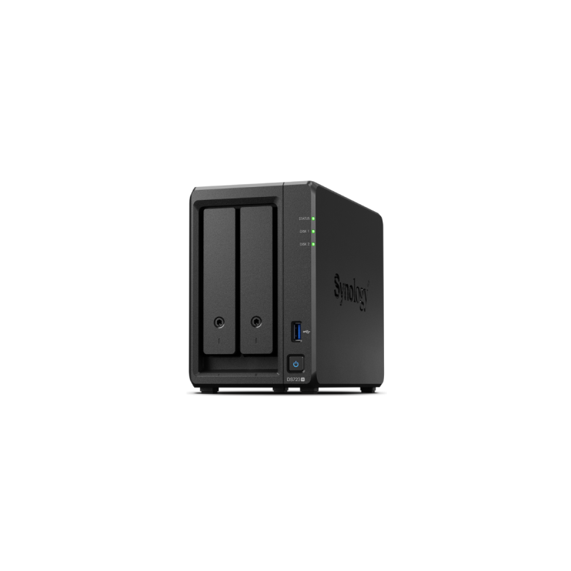 Synology NAS Tour DS723+ 8TB (2x4TB) avec disques WD Red NAS