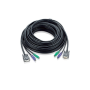 Cordon KVM VGA M / F - 2x PS/2 M / M - 20 m