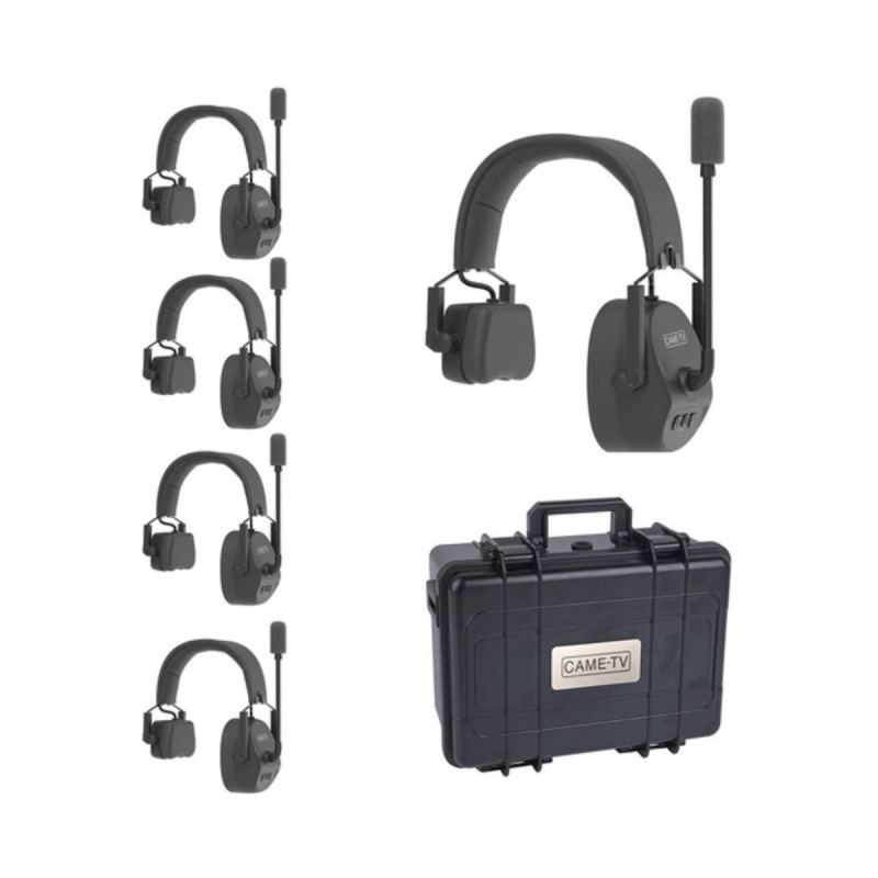 Came-TV KUMINIK8 Duplex Digital Wireless Headset - Single Ear 5 Pack