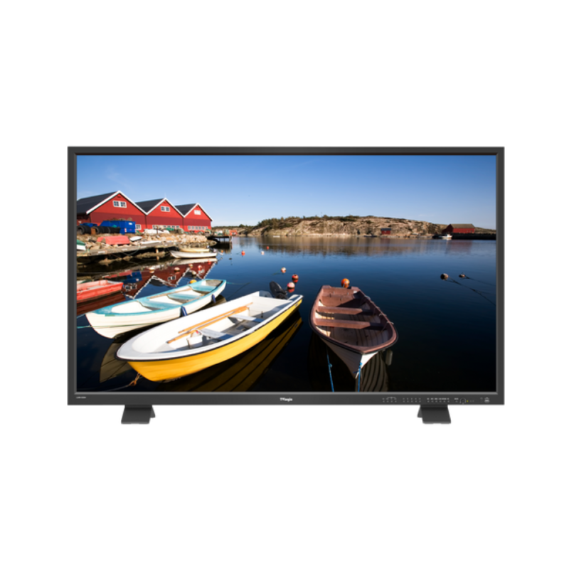TV Logic 55" UHD 4K LCD Monitor: 3840 x 2160 10 bit IPS LCD
