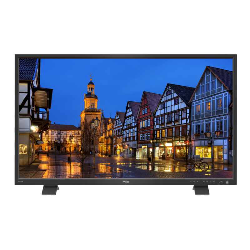 TV Logic 55" True UHD 4K LCD Monitor with 3840x2160 10 bit 700cd/m²