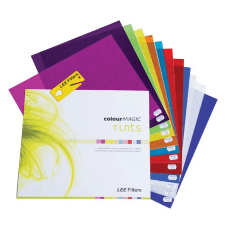 Lee Filters Filtre gélatine Tint Pack 12 feuilles de 25cm x 30cm