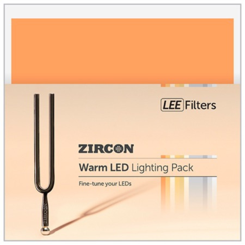 Lee Filters Filtre gélatine Zircon Warm LED Pack gélatine LED