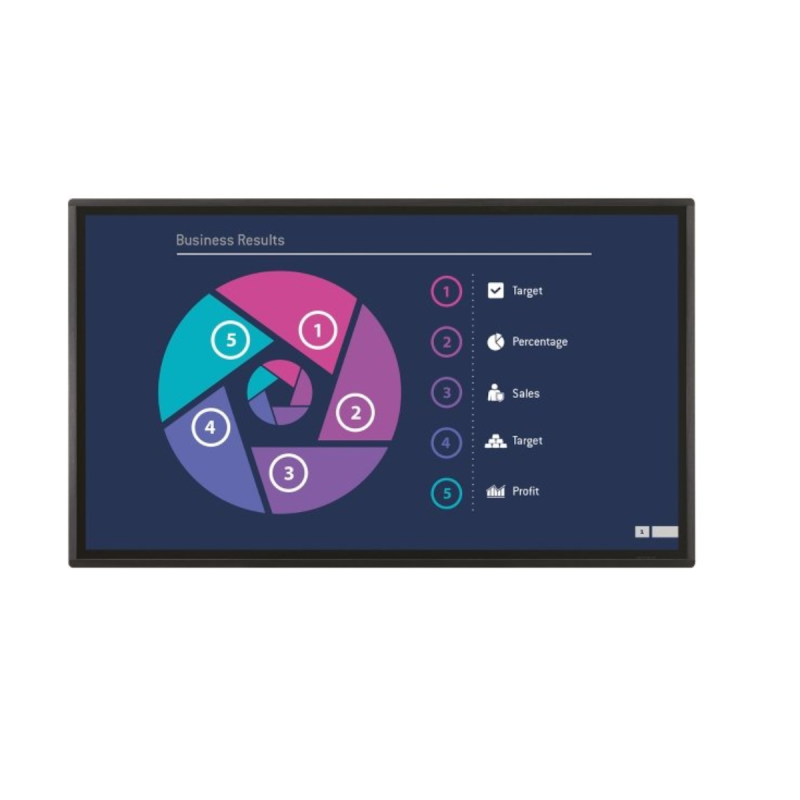 NEC Ecran 43" UHD, 350cd/m2, IR, 10 touch points