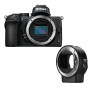 Nikon Z50 Appareil Photo Hybride APS-C + Bague d\'adaptation FTZ