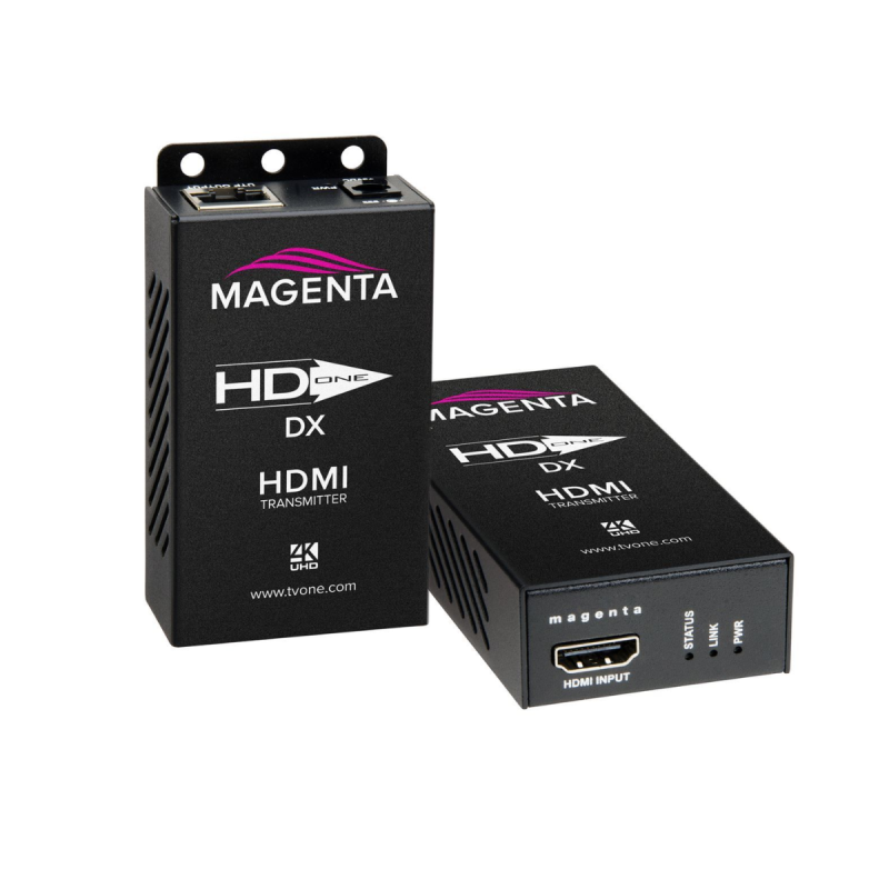 TVONE Emetteur HDMI HD-One DX sur Cat6 jusqu'à 100 m (4K en 60m)