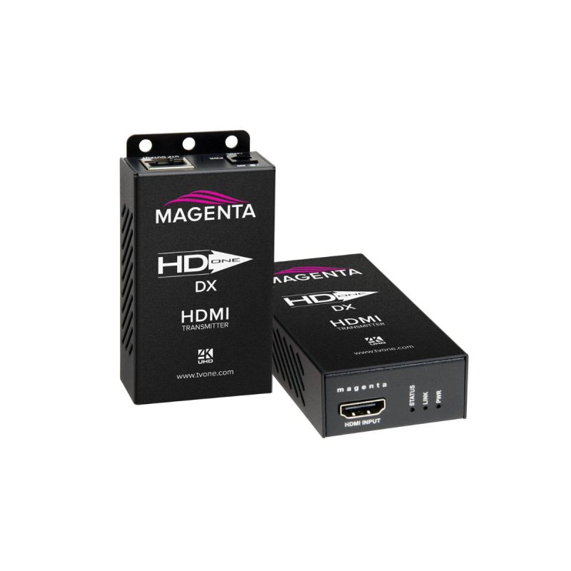 TVONE Récepteur HDMI 4K UHD, RS232 et IR sur Cat6 jusqu'à 100m