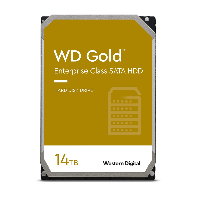Western Digital 3.5" SATA, WD Gold 14To