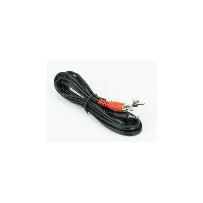 TVONE Câble Jack Audio 3,5 Mâle vers 2 RCA Mâles 1,8m