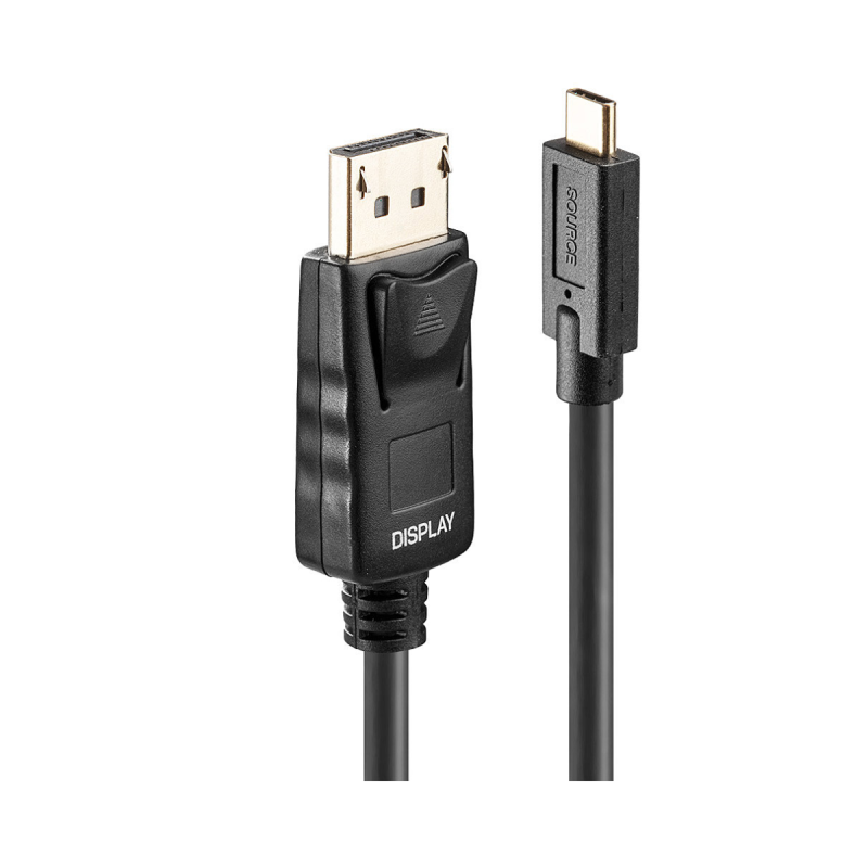 Lindy Câble adaptateur USB Type C vers DP 4K60 avec HDR, 5m