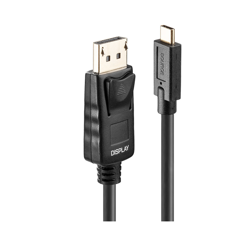 Lindy Câble adaptateur USB Type C vers DP 4K60 avec HDR, 10m