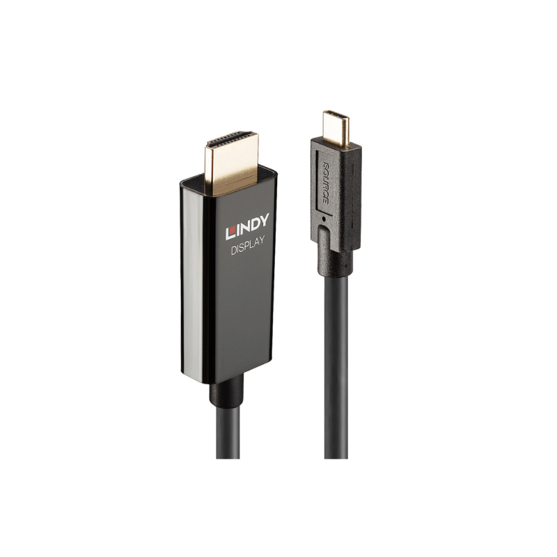 Lindy Câble adaptateur USB Type C vers HDMI 4K60 avec HDR, 5m