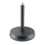 K&M 23200-300-55 Support Micro de Table Anti-Vibration - Noir