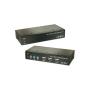 Lindy Extender KVM Cat.6 DVI-D Single Link, USB & Audio, 50m