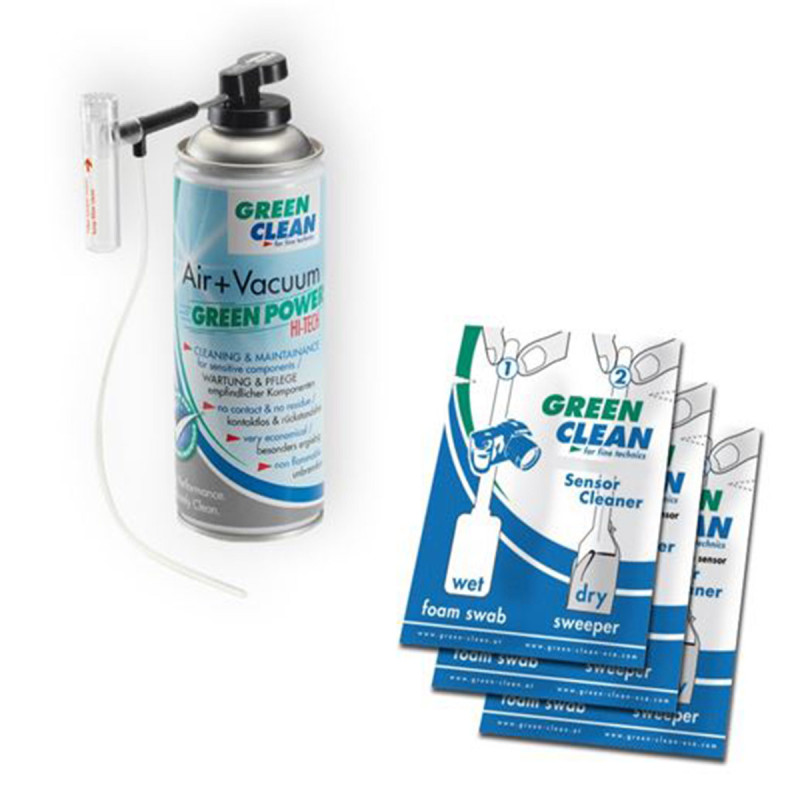 Greenclean Kit de nettoyage Full Frame Mini Vacuum (400ml + swabs)