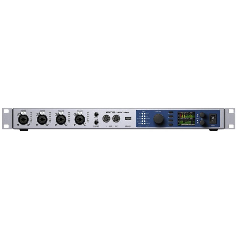 RME Interface audio numérique multicanal USB 3  UFX III