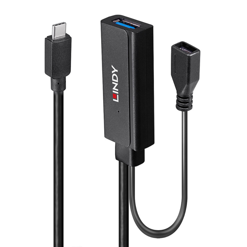 Lindy Rallonge active USB 3.2 Gen 1 C/A, 5m