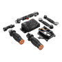 Bright Tangerine KASBAH Shoulder Pad + 15mm LWS/Studio Handle Kit