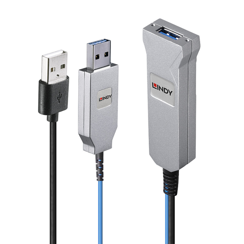 Lindy Câble fibre optique USB 3.0, 30m