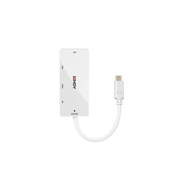 Lindy Convertisseur USB Type C vers Multi-AV