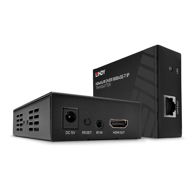 Lindy Kit Extender HDMI & IR sur IP 100Base-T