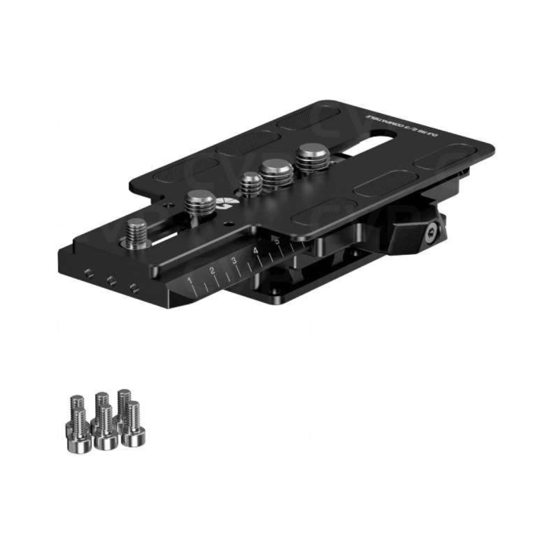 Bright DJI RS 2 & RS 3 Riser Kit for 15mm Baseplate (RED V-RAPTOR)