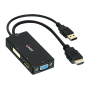 Lindy Convertisseur HDMI vers DisplayPort, DVI & VGA