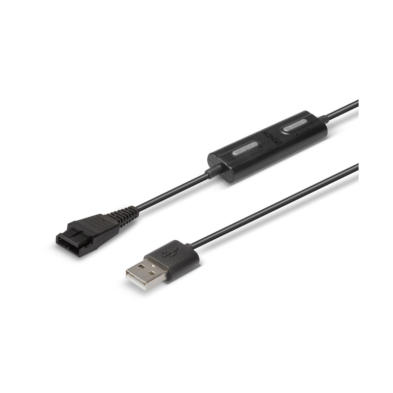 Lindy Adaptateur pour casque USB Type A vers Quick Disconnect