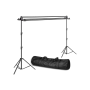 E-Image Kit de support de fond avec perche télescopique Largeur : 3 m