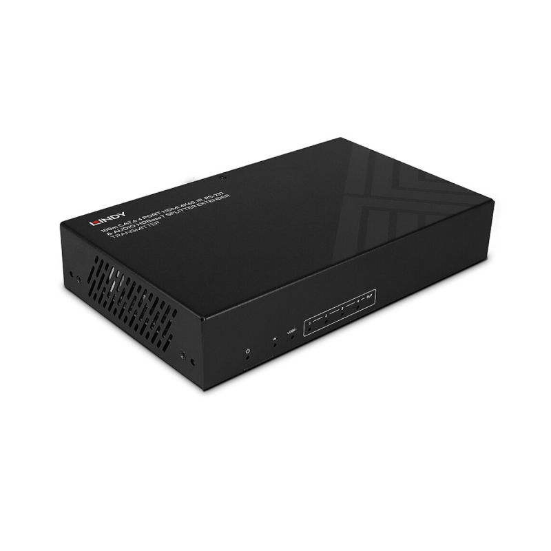 Lindy Extender Splitter HDBaseT Cat.6 HDMI 4K60 4 Ports , 100m