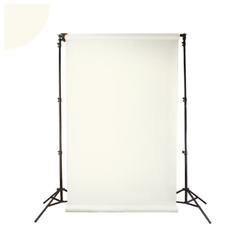 BD Rouleau fond papier  1,36 x 11 m WHITE