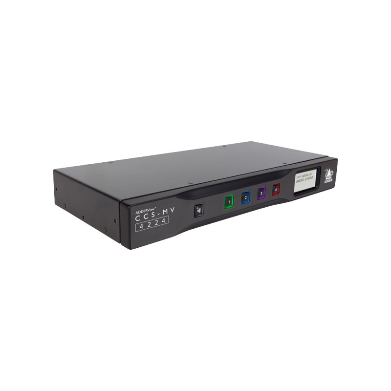 AdderView CCS-MV 4224 4 Port Desktop-Multiviewer-Switch