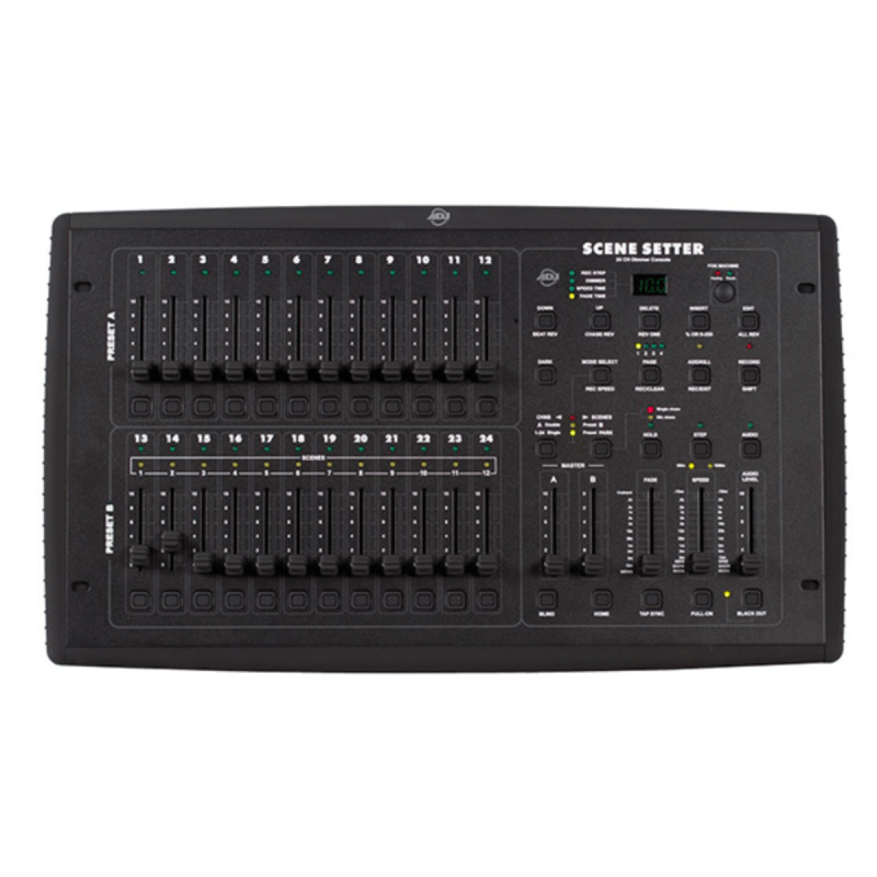 American DJ Console lumière DMX 24 canaux à mémoire Scene Setter 24