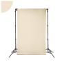 BD Rouleau fond papier  1,36 x 11 m CREME