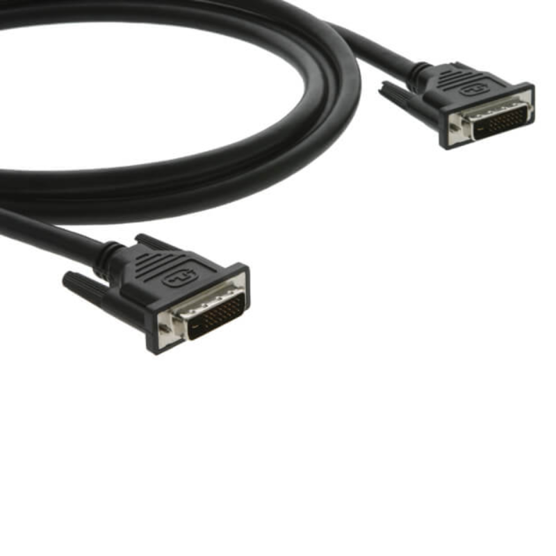 Kramer DVI Copper Low Smoke Cable (Male/Male) 3'