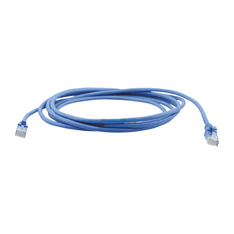 Kramer Slim Patch Cord CAT6A S/FTP 4PX26AWG 500MHz LSHF ,Blue, 0.5m