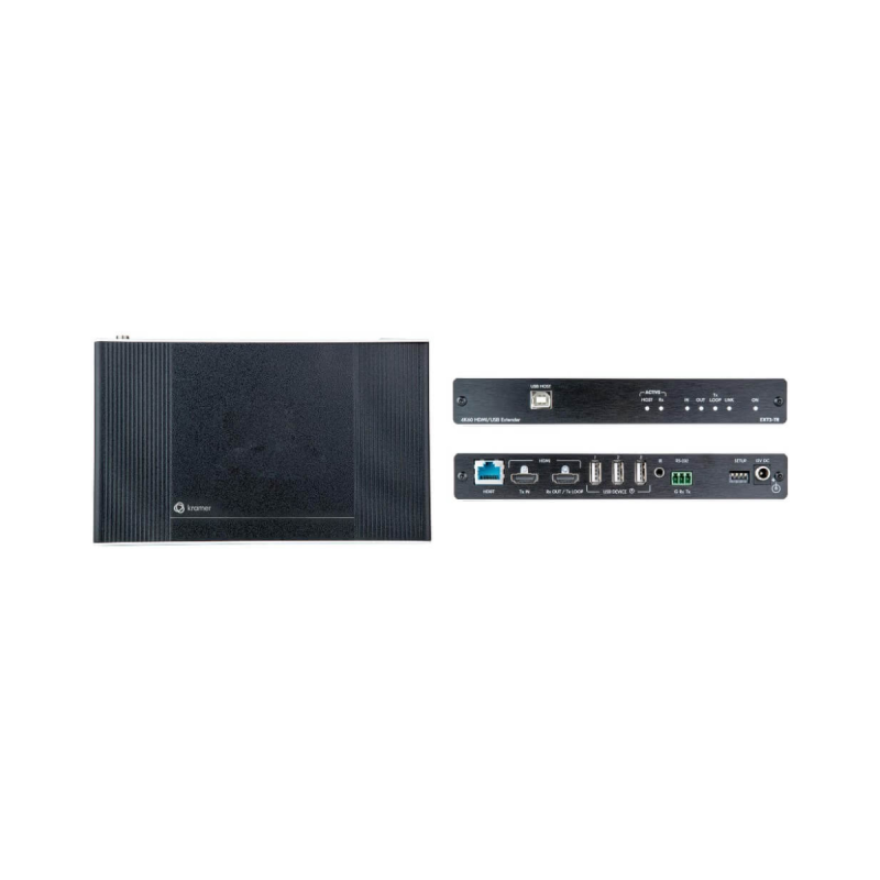 Kramer 4K60 4:4:4 HDMI Extender USB, RS–232, & IR over Long–Reach