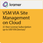Kramer VSM on Cloud 5 Year License Subscription up to 500 VIA devices