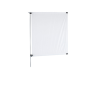 E-Image collapsible flag panel 70*90cm diffusion white fabric