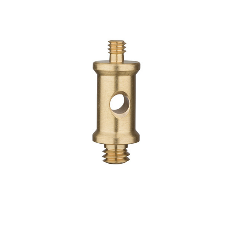 E-Image 1/4" male to 3/8" male adapter Brass