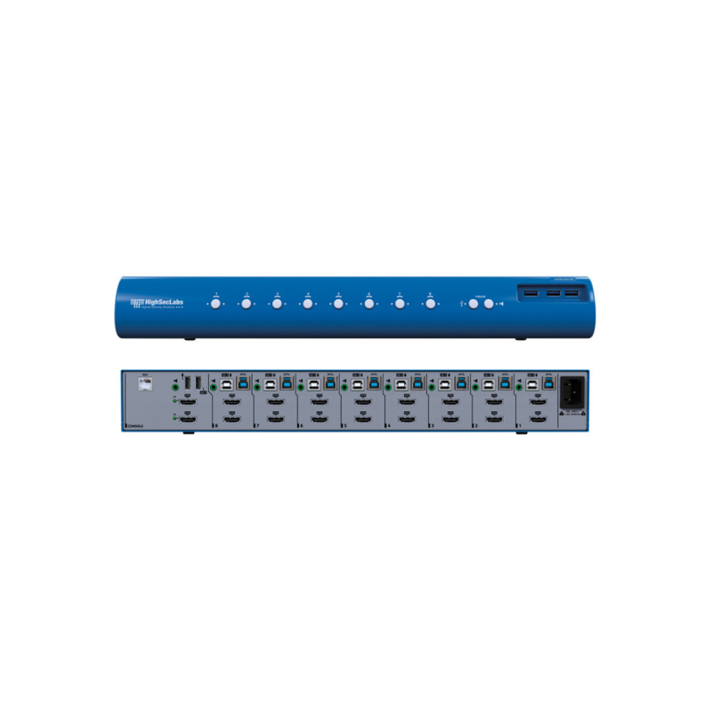 Kramer HSL Secure DH KVM Switch 8-port HDMI video w/fUSB, PP 3.0